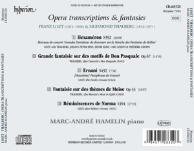 Marc-Andre Hamelin - Opera Transcriptions & Fantasies