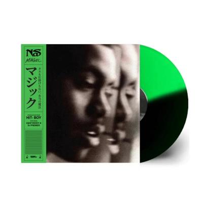 Nas - Magic (LP) (Green/Black, "Half & Half" Color Vinyl Version)