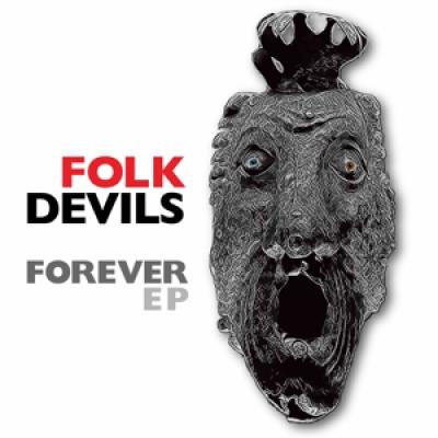 Folk Devils - Forever (Transparent Red Vinyl) (10INCH)