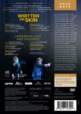 Various Artists - Written On Skin Lessons In Love And (2DVD)