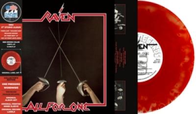 Raven - All For One (Red Smoke Vinyl) (LP)