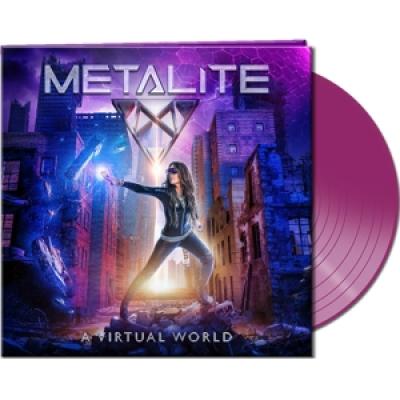 Metalite - A Virtual World (Clear Purple Vinyl) (LP)