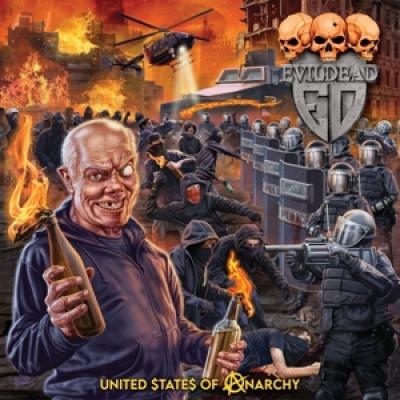 Evildead - United States Of Anarchy (Orange With Black Swirls) (LP)