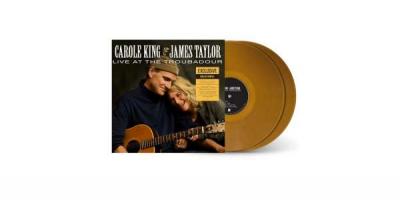 Taylor, James & Carole King - Live At The Troubadour (2LP) (Ltd. Ed. Transparent Gold Vinyl)