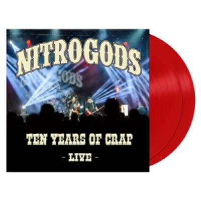 Nitrogods - Ten Years Of Crap - Live (Red Vinyl) (2LP)