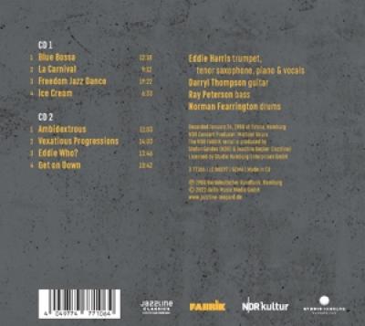 Harris, Eddie -Quartet- - Live At Fabrik, Hamburg 1988 (2CD)