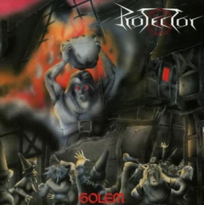 Protector - Golem (Blood Red Vinyl) (LP)