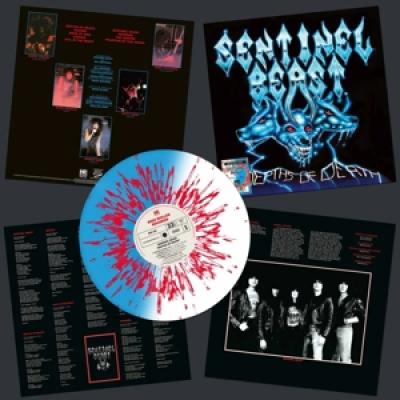 Sentinel Beast - Depths Of Death (White/ Blue Bi-Color With Red Splatter Vinyl) (LP)