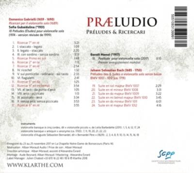 Patrick Langot - Pr'ludio CD