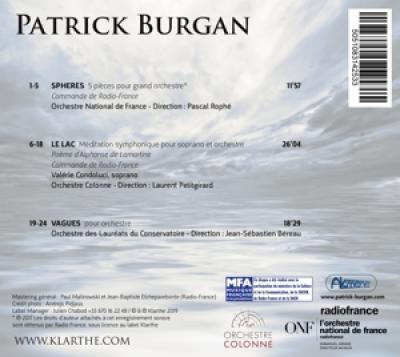 Orchestre National De France Pascal - Patrick Burgan
