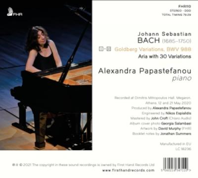 Papastefanou, Alexandra - J.S. Bach Goldberg Variations (.. Variations)
