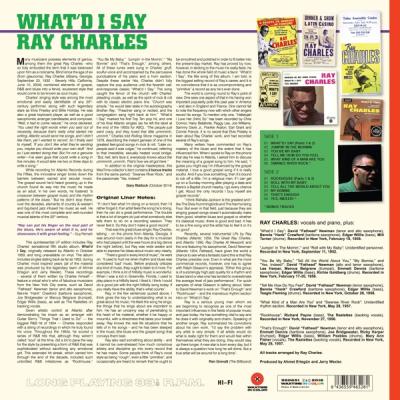 Charles, Ray - What I'd Say (Red Vinyl) (LP)