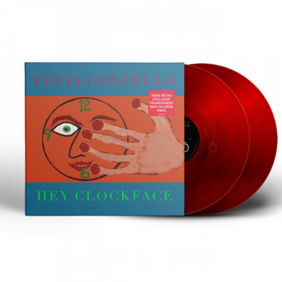 Costello, Elvis - Hey Clockface (2LP)(Transparent Red Vinyl)