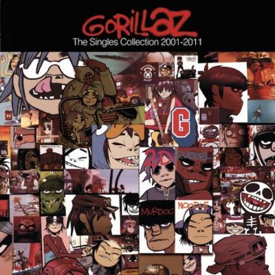 Gorillaz - The Singles Collection 2001-2011 (cover)