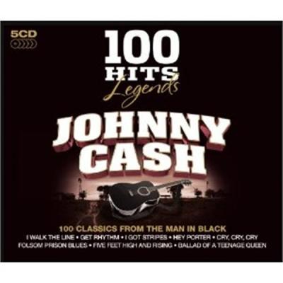 Cash, Johnny - 100 Hits: Legends (5CD) (cover)