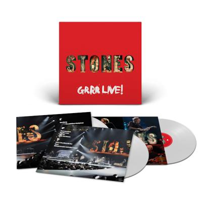 The Rolling Stones - Grrr Live! (3LP) (Opaque White Vinyl)