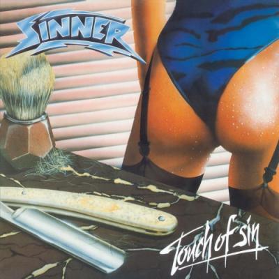 Sinner - Touch of Sin (Solid Blue & Black Mixed Vinyl) (LP)
