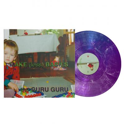The Guru Guru - Make (Less) Babies (LP) (Limited marbled White & Azure Blue Vinyl)