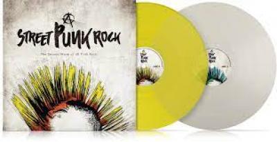 V/A - Street Punk Rock (2LP) (Yellow & Grey Vinyl)