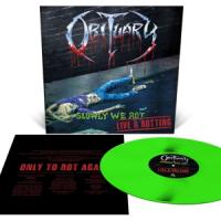 Obituary - Slowly We Rot - Live And Rotting (Slime Green Vinyl) (LP)