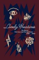 Cave, Nick & Bad Seeds - Lovely Creatures The Best Of (1984-2014) (3CD+DVD+BOOK)