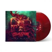 Cellar Stone - Rise & Fall (Rose Red/Black Marbled Vinyl) (LP)